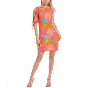 Trina Turk Tropical Floral Dress (Pink)